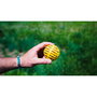 Hunter Flingerz Pelota para Perro de Goma Resistente con Lanzador Rellenable para Snacks con Silbido y Flotante