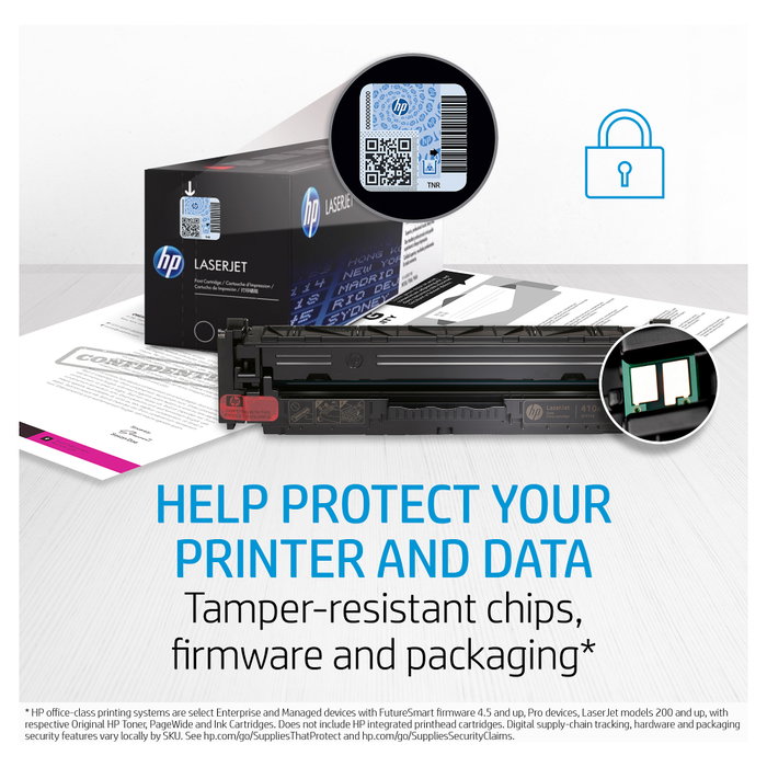 HP Cartucho de tóner 124A Q6000A Negro