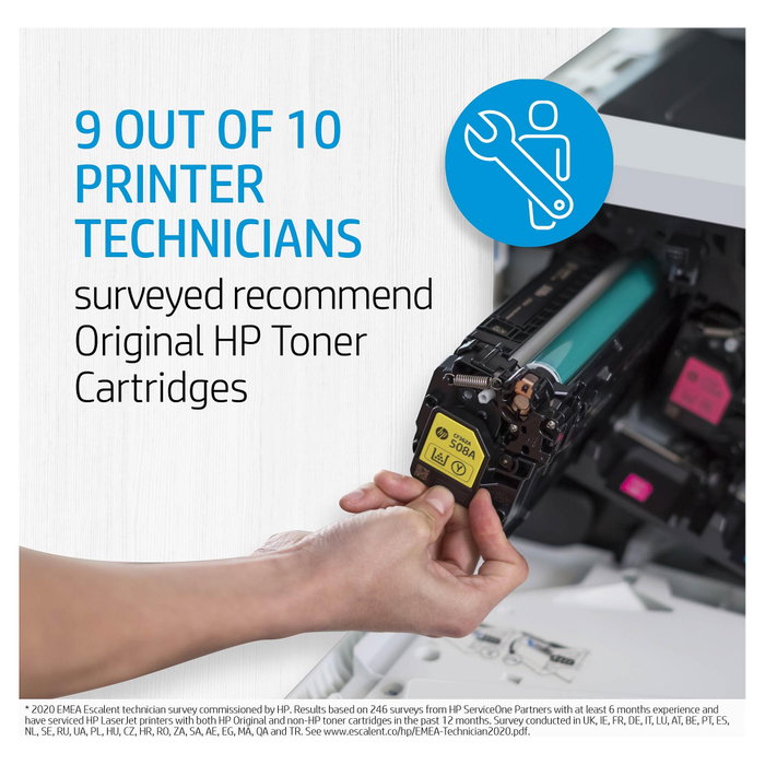 HP Cartucho de tóner 124A Q6000A Negro