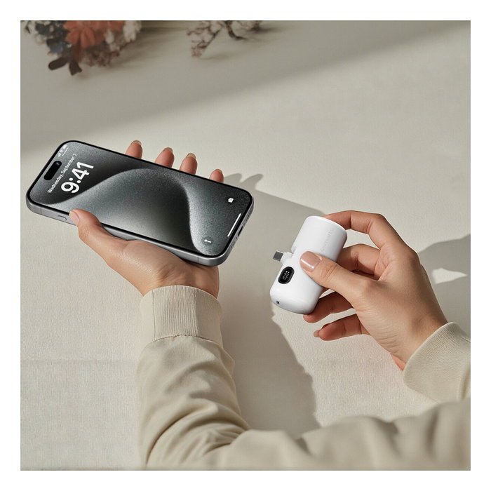 4smarts Powerbank PicoFold 5000 mAh 22.5W Negro Blanco Azul Rojo