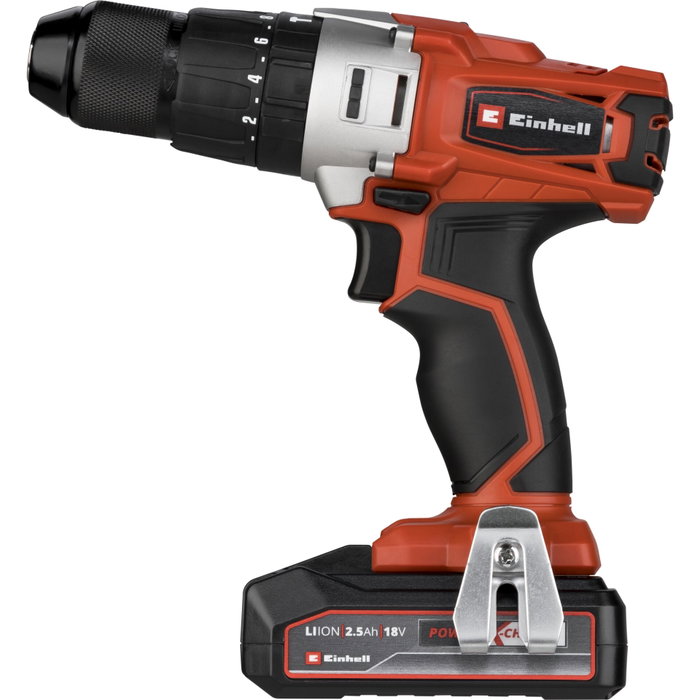 Einhell TE-CD 18/2 Li Taladro Percutor Inalámbrico con Batería de 2,5 Ah Einhell TE-CD 18/2 Li Taladro Percutor Inalámbrico con Batería de 2,5 Ah