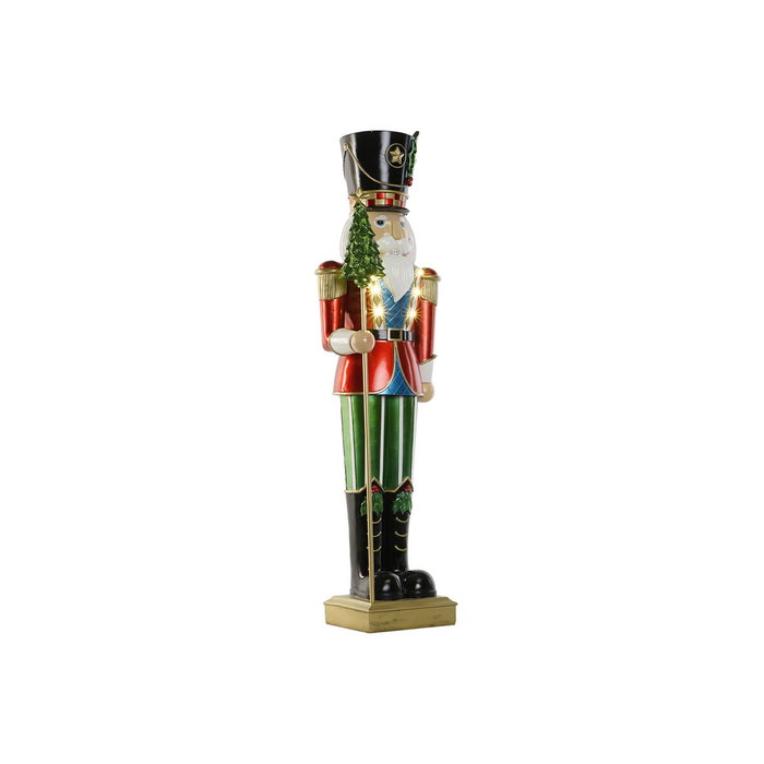 DKD Home Decor Cascanueces LED Resina Verde y Rojo DKD Home Decor Cascanueces LED Resina Verde y Rojo