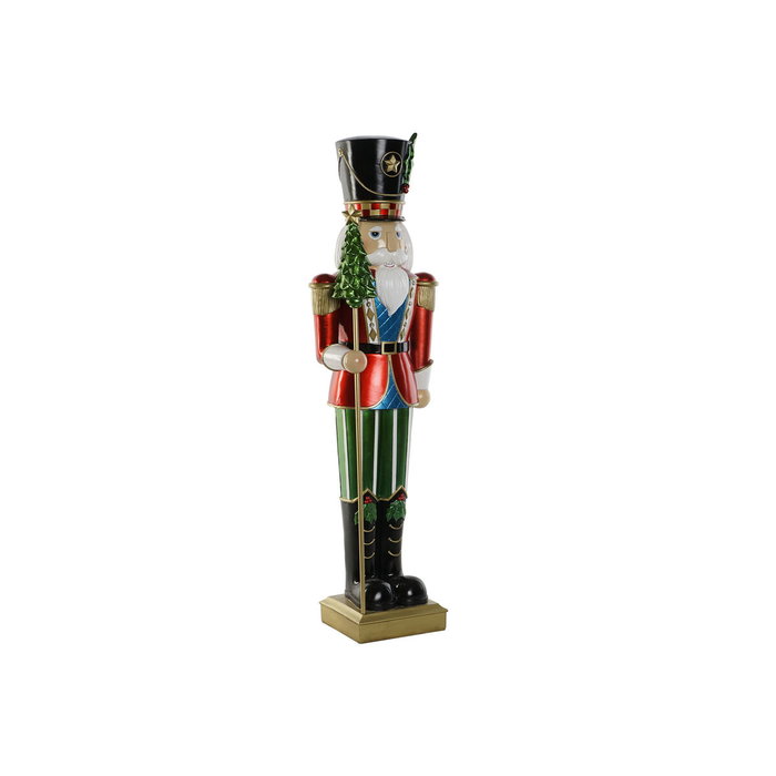 DKD Home Decor Cascanueces LED Resina Verde y Rojo DKD Home Decor Cascanueces LED Resina Verde y Rojo