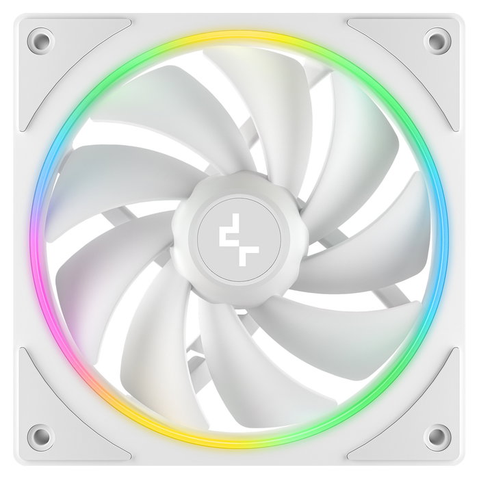DeepCool FL12 SE 3 en 1 Pack de 3 Ventiladores 120mm Blanco con LED RGB y PWM Control, Flujo de Aire 50.74 CFM DeepCool FL12 SE 3 en 1 Pack de 3 Ventiladores 120mm Blanco con LED RGB y PWM Control, Flujo de Aire 50.74 CFM