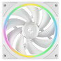 DeepCool FL12 SE 3 en 1 Pack de 3 Ventiladores 120mm Blanco con LED RGB y PWM Control, Flujo de Aire 50.74 CFM