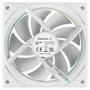 DeepCool FL12 SE 3 en 1 Pack de 3 Ventiladores 120mm Blanco con LED RGB y PWM Control, Flujo de Aire 50.74 CFM