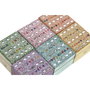 DKD Home Decor Set de 2 Joyeros de Mango y Acrílico Multicolor