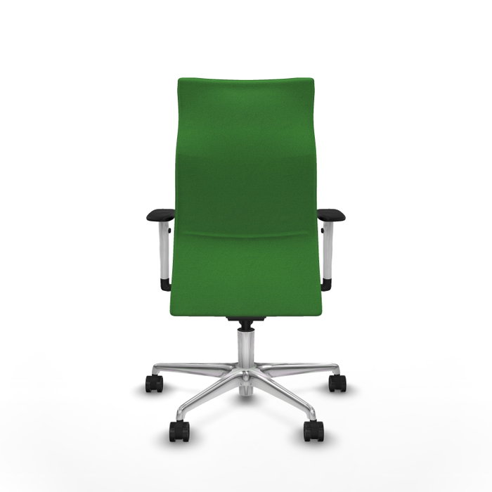 PIQUERAS Y CRESPO Sillón Albacete con Mecanismo Sincro, Tela Verde, Base Aluminio PIQUERAS Y CRESPO Sillón Albacete con Mecanismo Sincro, Tela Verde, Base Aluminio