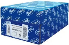 SAM Sobres Autoadhesivos con Ventana Derecha 110x220 mm y Tira de Silicona Open 110