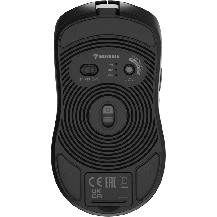Genesis Zircon 500 Ratón Gaming Inalámbrico Negro