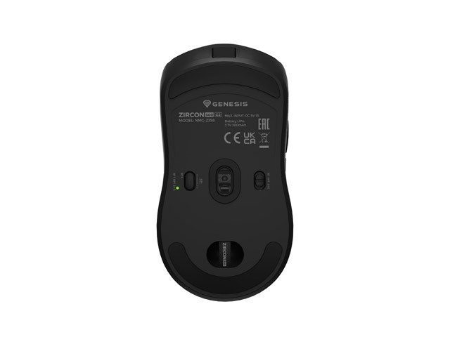 Genesis Zircon 500 G2 Wireless Negro Ratón Inalámbrico Óptico 10000 DPI 6 Botones