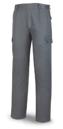 Pantalones de tejido tergal gris