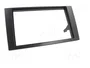 PER.PIC. Bastidor de montaje de radio 2 DIN para Audi A4 (2007+) negro