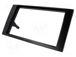 PER.PIC. Bastidor de montaje de radio 2 DIN para Audi A4 (2007+) negro