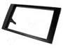PER.PIC. Bastidor de montaje de radio 2 DIN para Audi A4 (2007+) negro