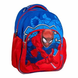 Cerdá Mochila Escolar Mediana Spiderman Marvel 42 cm Azul