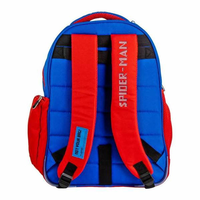 Cerdá Mochila Escolar Mediana Spiderman Marvel 42 cm Azul
