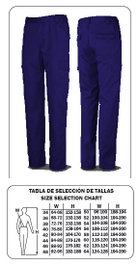 Pantalón Tergal Azul Marino