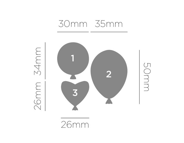 Innspiro Troqueladora de figuras Eva Foam Punch globos 76mm
