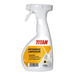 Titan Limpiador Antimoho Desinfectante 500 ml para Paredes, Azulejos y Fachadas