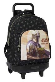 Safta Mochila Grande Ruedas Compact Extraible The Mandalorian "This Is The Way" 33x45x22cm
