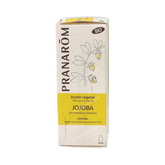 PRANAROM Aceite Vegetal de Jojoba Bio 50 ml PRANAROM Aceite Vegetal de Jojoba Bio 50 ml