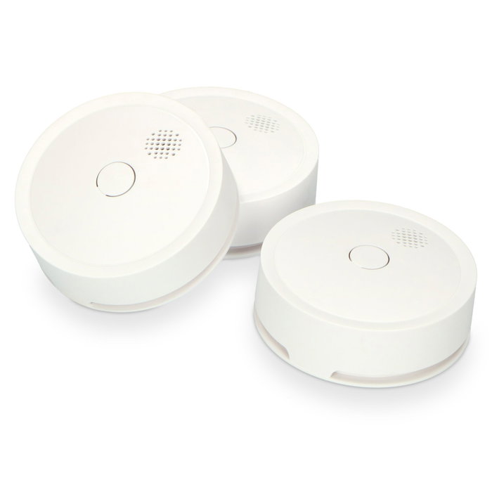 Alecto Pack de 3 Detectores de Humo Inalámbricos Conectables SA61 Alecto Pack de 3 Detectores de Humo Inalámbricos Conectables SA61
