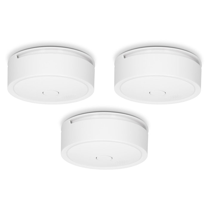 Alecto Pack de 3 Detectores de Humo Inalámbricos Conectables SA61 Alecto Pack de 3 Detectores de Humo Inalámbricos Conectables SA61