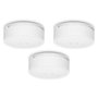 Alecto Pack de 3 Detectores de Humo Inalámbricos Conectables SA61