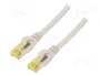 DIGITUS Patch Cord Cat 6a S/FTP 15m Gris