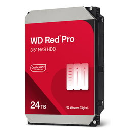 Western Digital WD Red Pro WD241KFGX 24TB 7200 RPM SATA HDD 3.5" - Unidad de disco duro para PC, 512 GB caché