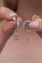 Heliophilia Silver NRZ999140 Pendientes de Plata de Ley 925 con Circon