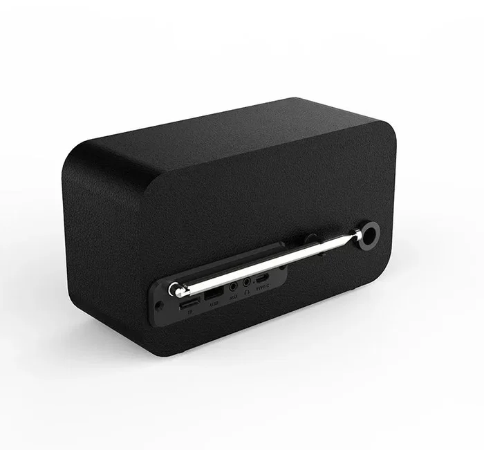 CGV BeBop FM Radio FM Portátil CVG3322101307206 con Bluetooth, Batería Integrada, Color Negro