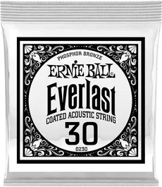 Ernie Ball Cuerda Acústica Everlast Ct Phosphor/Bz 030 (Set de 6) (Set de 6)