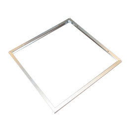 Fbright Marco de Superficie para Panel Led 60 x 60 cm Tipo Armstrong, Aluminio Blanco para Techos Técnicos
