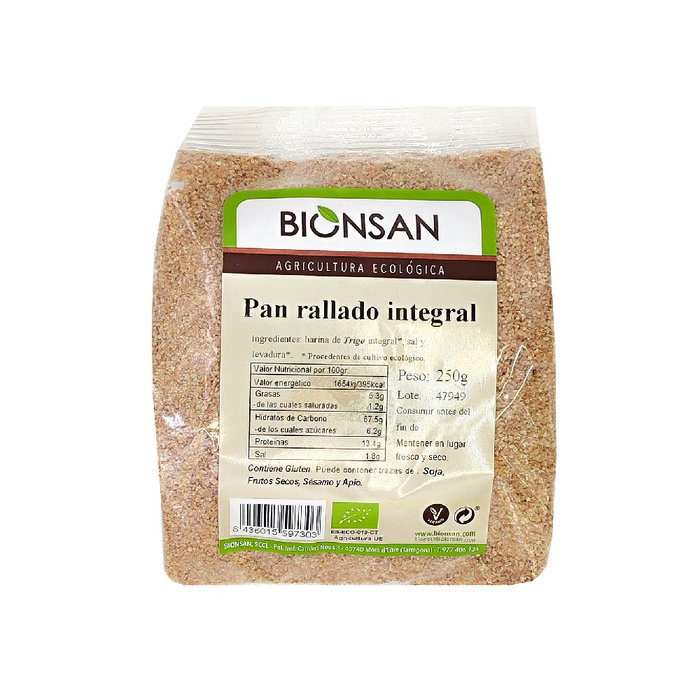 BIONSAN Pan Rallado Integral