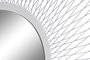 DKD Home Decor Espejo Metal Blanco 90 x 90 x 2 cm