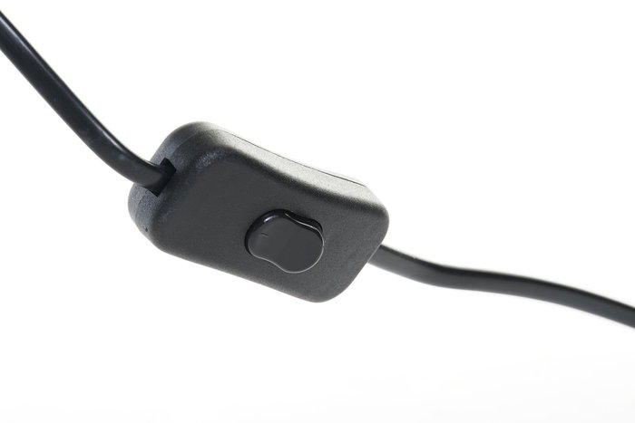 DKD Home Decor Lámpara Sobremesa Gris Oscuro 8 x 31 x 16 cm (4 Unidades)