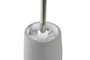 DKD Home Decor Escobillero de Gres Gomoso Gris Claro
