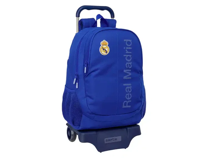 Safta Mochila y Carro Real Madrid Equipación 25/26 Safta Mochila y Carro Real Madrid Equipación 25/26