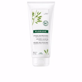 Klorane Acondicionador Desenredante y Suavizante Ultra-Gentle con Leche de Avena para Todo Tipo de Cabello 200 ml