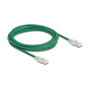 DeLOCK Cable de red RJ45 Cat.6A U/FTP Slim 5 m verde