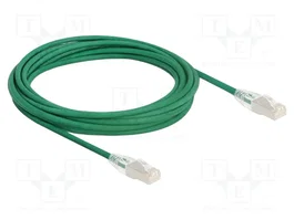 DeLOCK Cable de red Cat.6A U/FTP Slim 5 m Verde RJ45