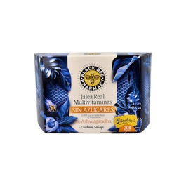 BLACK BEE Jalea Real Multivitaminas S/Azucar 20 Ampollas