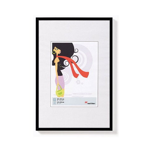 Walther New Lifestyle 13x18 Plástico Negro - Marco Foto KV318B