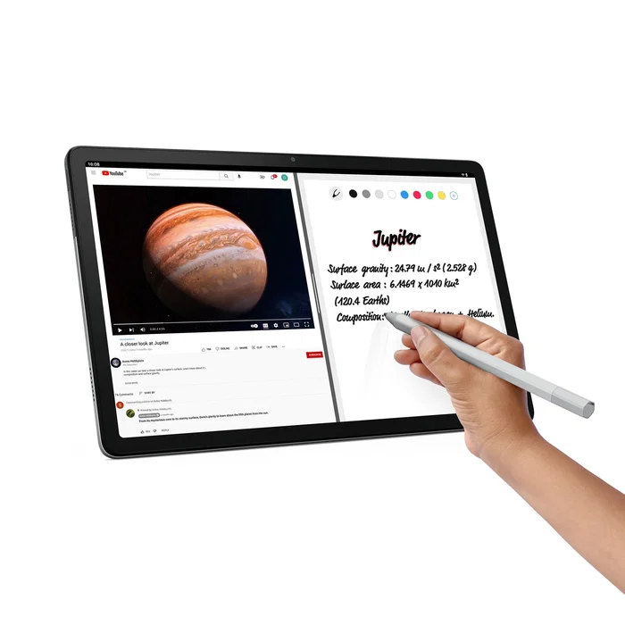 Lenovo Tab P11 (2nd Gen) TB350F Tablet 11.5" 2K 120Hz 4GB RAM 128GB MediaTek G99 Android 12L Gris Incluye Precision Pen 2