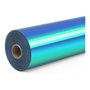 LOKLiK Europe Vinilo Holográfico de Adhesión Permanente - Wasserblau - 30,5 x 90 cm