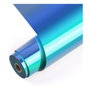 LOKLiK Europe Vinilo Holográfico de Adhesión Permanente - Wasserblau - 30,5 x 90 cm