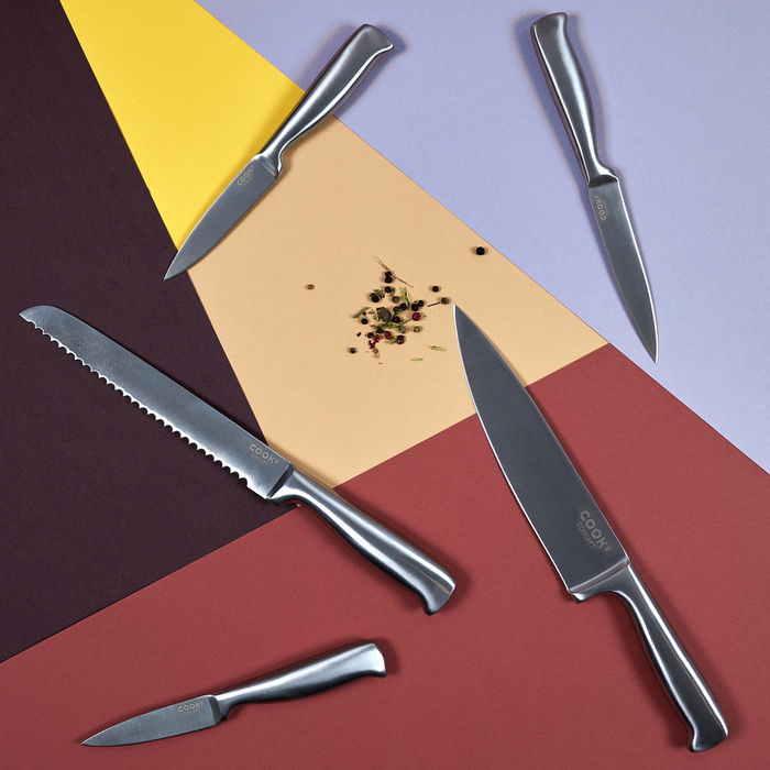 Cook Concept Cuchillo Pan Hoja Acero Inoxidable 20 cm Ideal Cocina