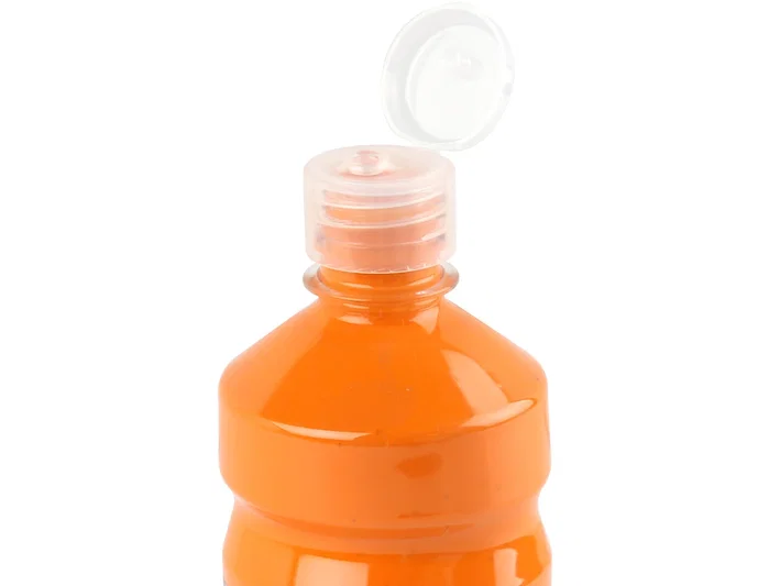 Liderpapel Témpera líquida escolar naranja 500 ml